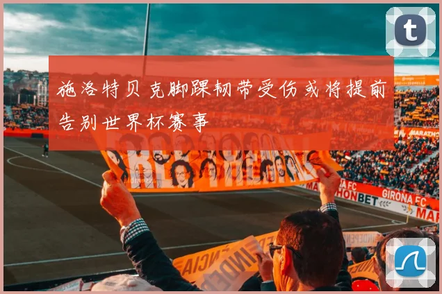 施洛特贝克脚踝韧带受伤或将提前告别世界杯赛事